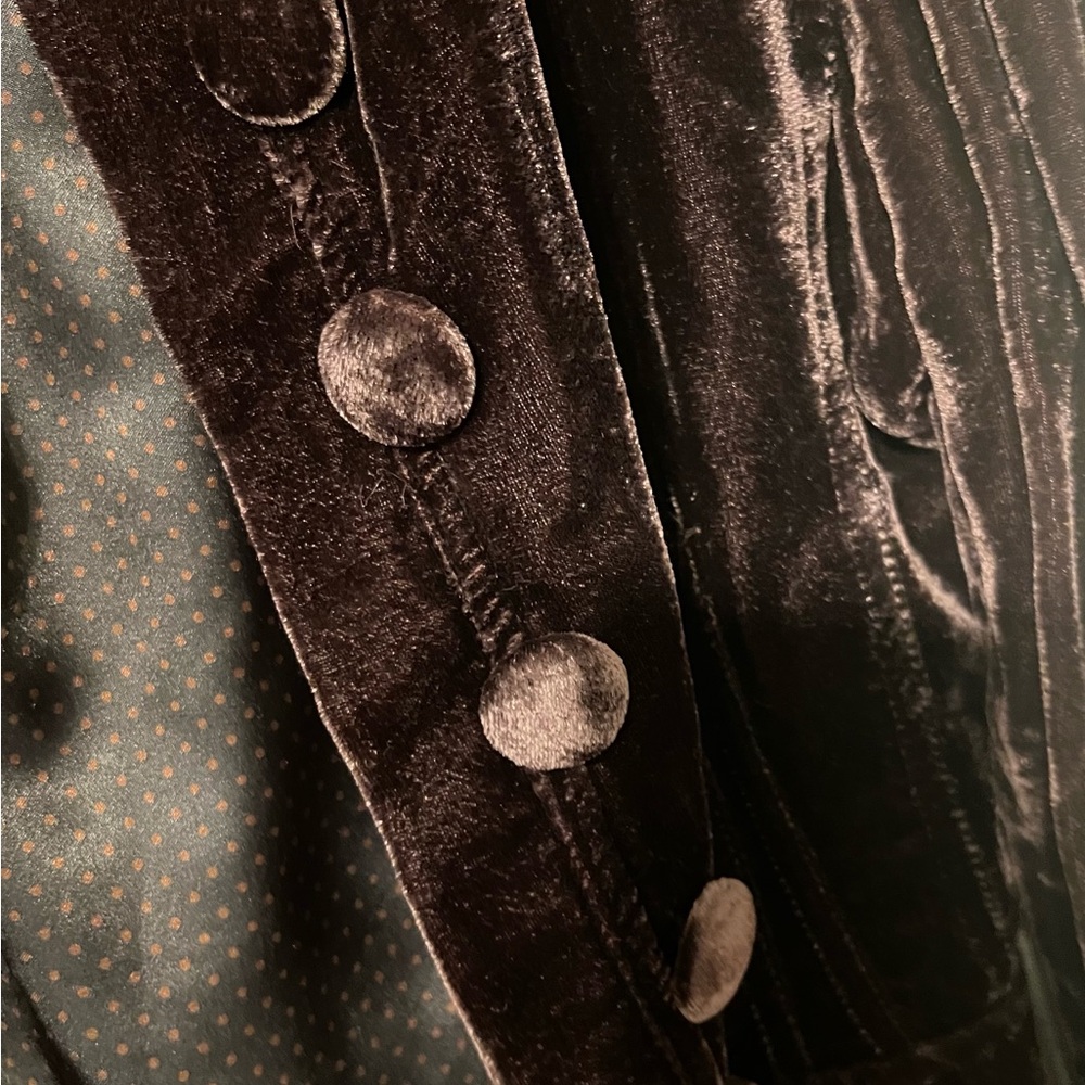 Kimchi Blue Velvet Maroon/Brown Jacket - Picture 5 of 8